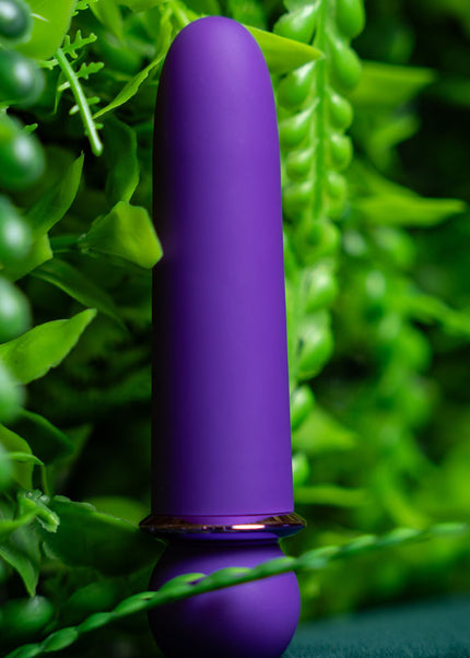 Maia JAGUAR - Purple - Purple 10.1 cm USB Rechargeable Bullet