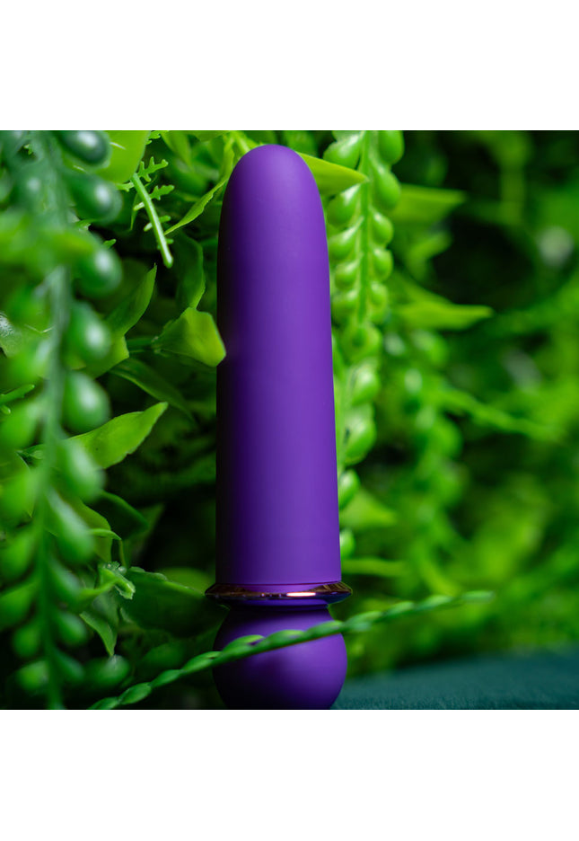 Maia JAGUAR - Purple - Purple 10.1 cm USB Rechargeable Bullet