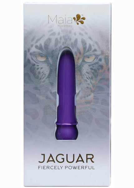 Maia JAGUAR - Purple - Purple 10.1 cm USB Rechargeable Bullet