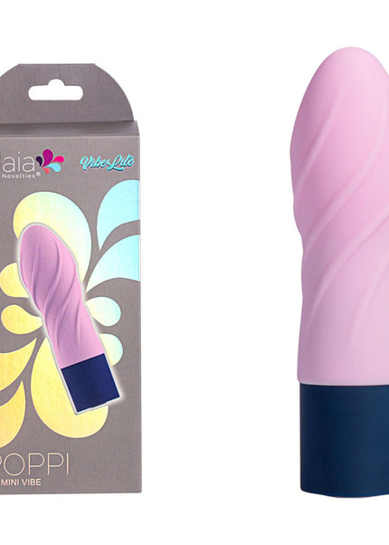 Maia POPPI - Light Pink 8.9 cm USB Rechargeable Bullet