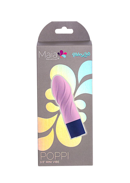 Maia POPPI - Light Pink 8.9 cm USB Rechargeable Bullet