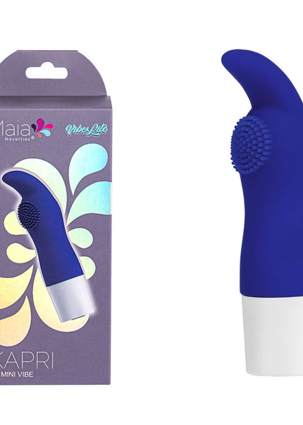 Maia KAPRI - Blue 8.9 cm USB Rechargeable Bullet