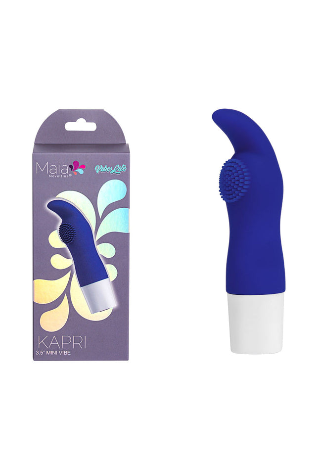 Maia KAPRI - Blue 8.9 cm USB Rechargeable Bullet