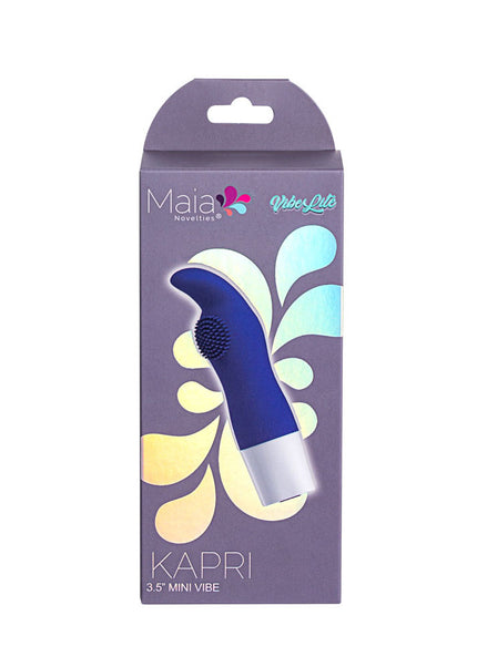 Maia KAPRI - Blue 8.9 cm USB Rechargeable Bullet