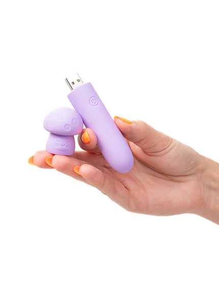 Maia HAPPI - Purple 11.1 cm USB Rechargeable Bullet