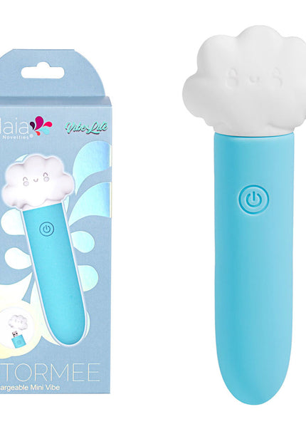 Maia STORMEE - Blue 11.1 cm USB Rechargeable Bullet
