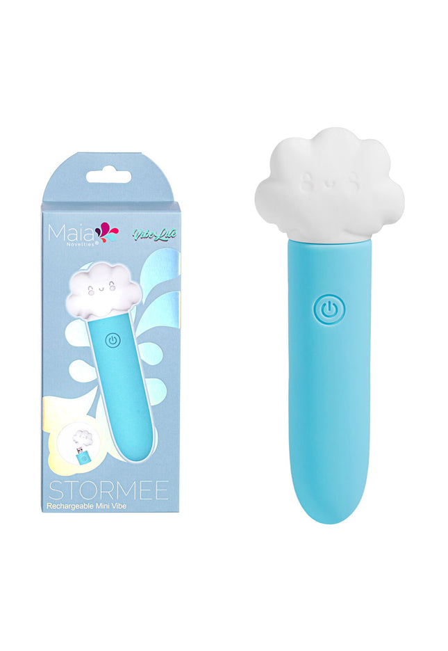 Maia STORMEE - Blue 11.1 cm USB Rechargeable Bullet