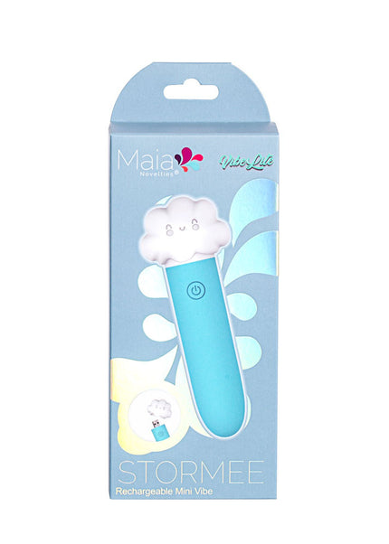 Maia STORMEE - Blue 11.1 cm USB Rechargeable Bullet