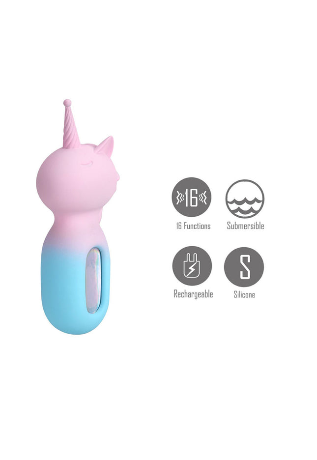 Maia UNIE - Pink/Blue USB Rechargeable Unicorn Wand