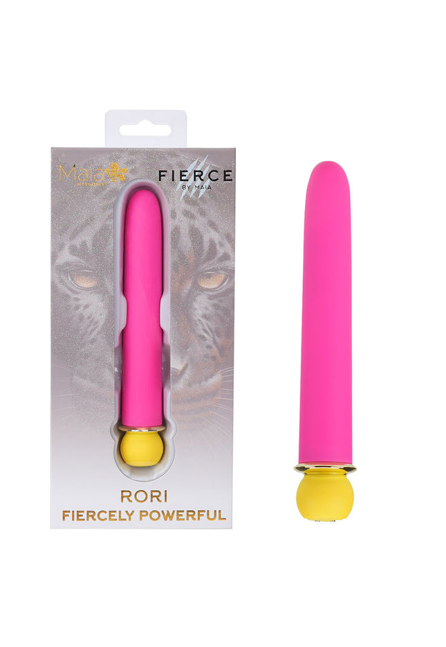 Maia RORI - Pink - Pink 15.2 cm USB Rechargeable XL Bullet