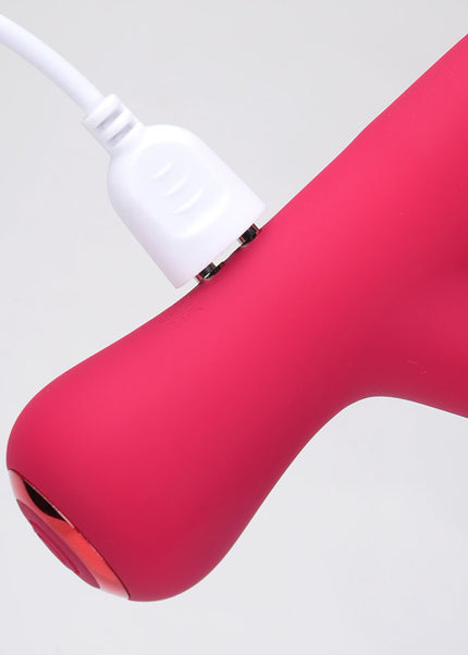 Maia ZARA - Red - Red 17.1 cm USB Rechargeable Rabbit Vibrator