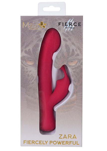 Maia ZARA - Red - Red 17.1 cm USB Rechargeable Rabbit Vibrator