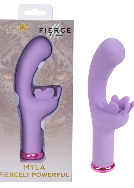 Maia MYLA - Lavender - Lavender 15.9 cm USB Rechargeable Butterfly Vibrator
