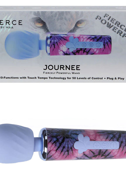 Maia JOURNEE Wand - Purple 15.9 cm USB Rechargeable Massage Wand