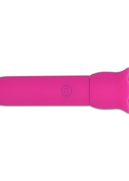 Maia VIBEDRIVE - Pink - Pink 10 cm USB Rechargeable Bullet with 16 GB Storage