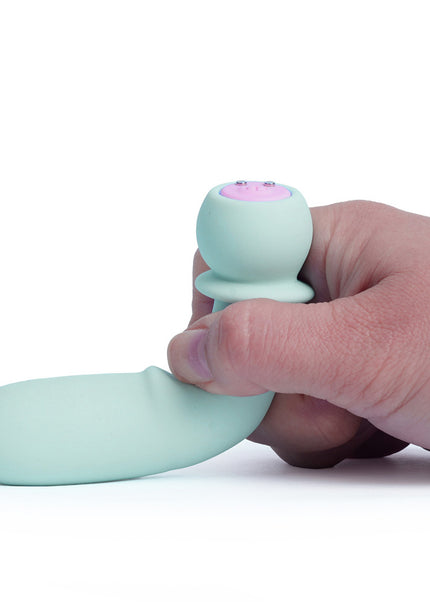 Maia SYMBA - Teal - Teal 10.8 cm USB Rechargeable Powerful Bullet