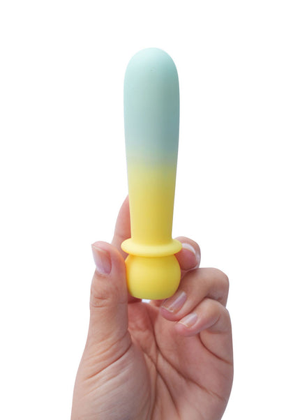 Maia SYMBA - Yellow - Yellow 10.8 cm USB Rechargeable Powerful Bullet