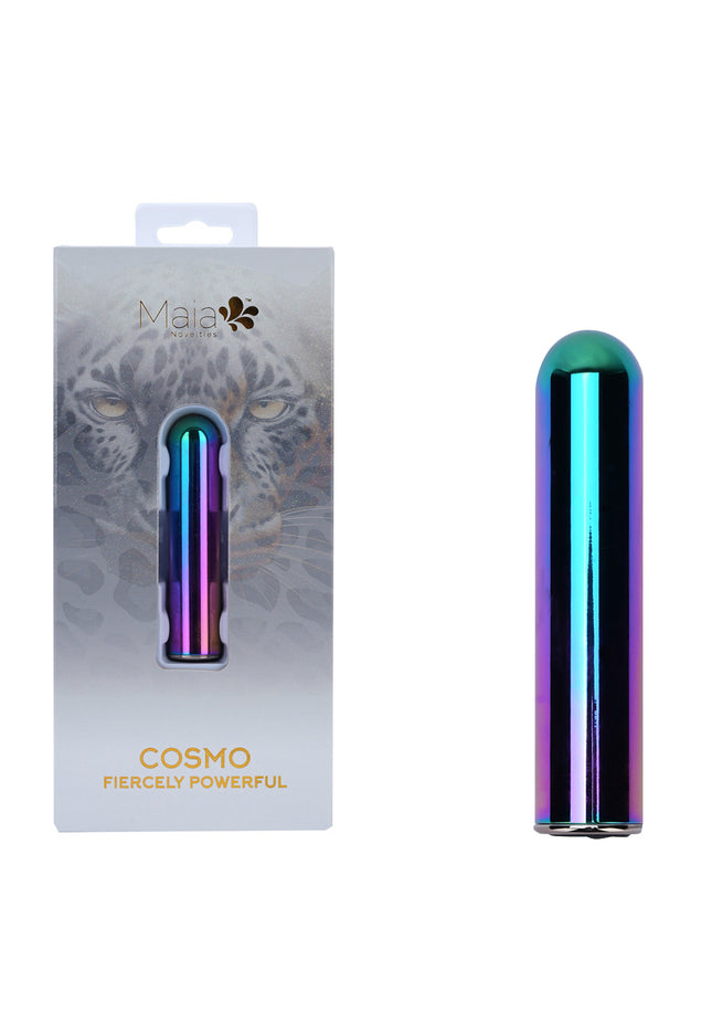 Maia COSMO - Metallic Coloured 8.9 cm USB Rechargeable Bullet