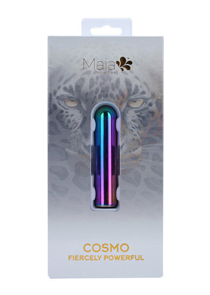 Maia COSMO - Metallic Coloured 8.9 cm USB Rechargeable Bullet