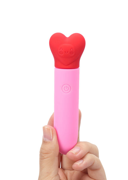 Maia SWEETEE - Pink/Red 11.1 cm USB Rechargeable Bullet