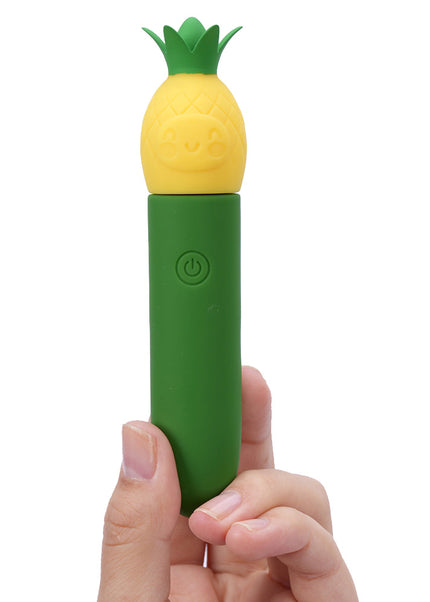 Maia PINA - Green/Yellow 11.1 cm USB Rechargeable Bullet