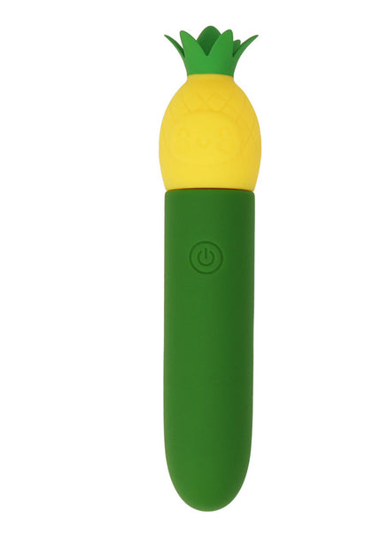 Maia PINA - Green/Yellow 11.1 cm USB Rechargeable Bullet