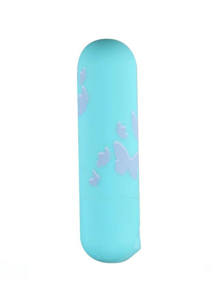 Maia Julia - Teal 7.6 cm USB Rechargeable Bullet