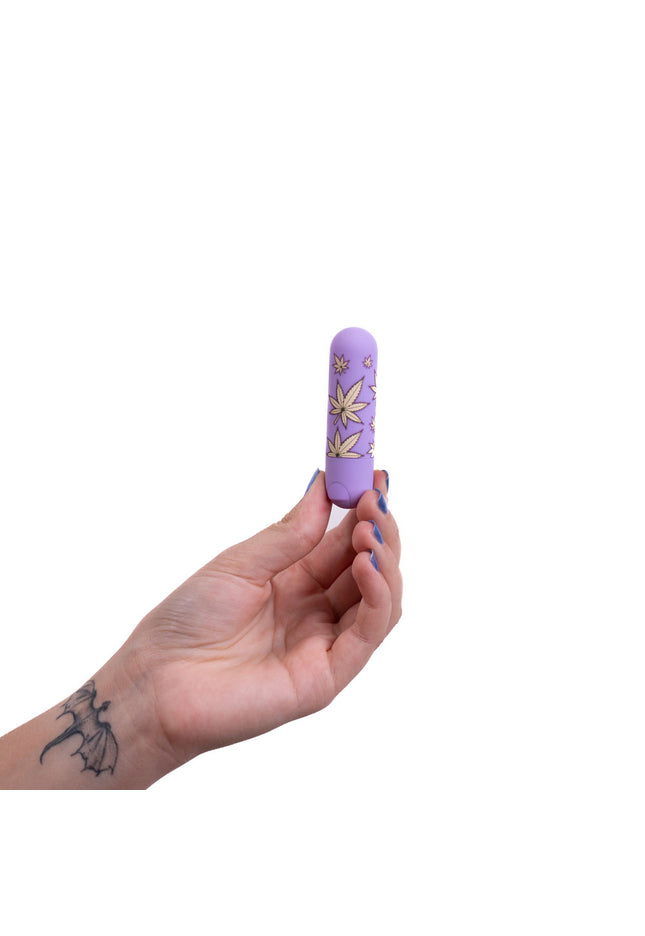 Maia Jessi 420 - Violet 7.6 cm USB Rechargeable Bullet