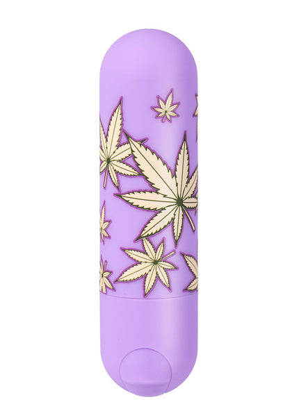 Maia Jessi 420 - Violet 7.6 cm USB Rechargeable Bullet