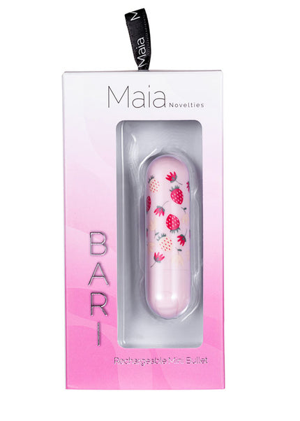 Maia Bari - Baby Pink 7.6 cm USB Rechargeable Bullet