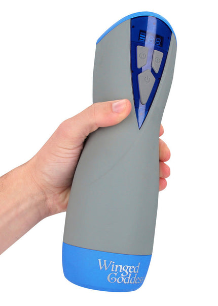MASTURS Eloa - USB Rechargeable Sucking & Vibrating Auto Stroker with Augmented Reality