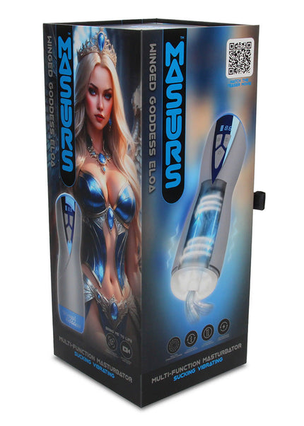 MASTURS Eloa - USB Rechargeable Sucking & Vibrating Auto Stroker with Augmented Reality