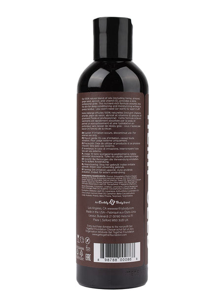Hemp Seed Massage & Body Oil - Lavender Scented - 237 ml Bottle