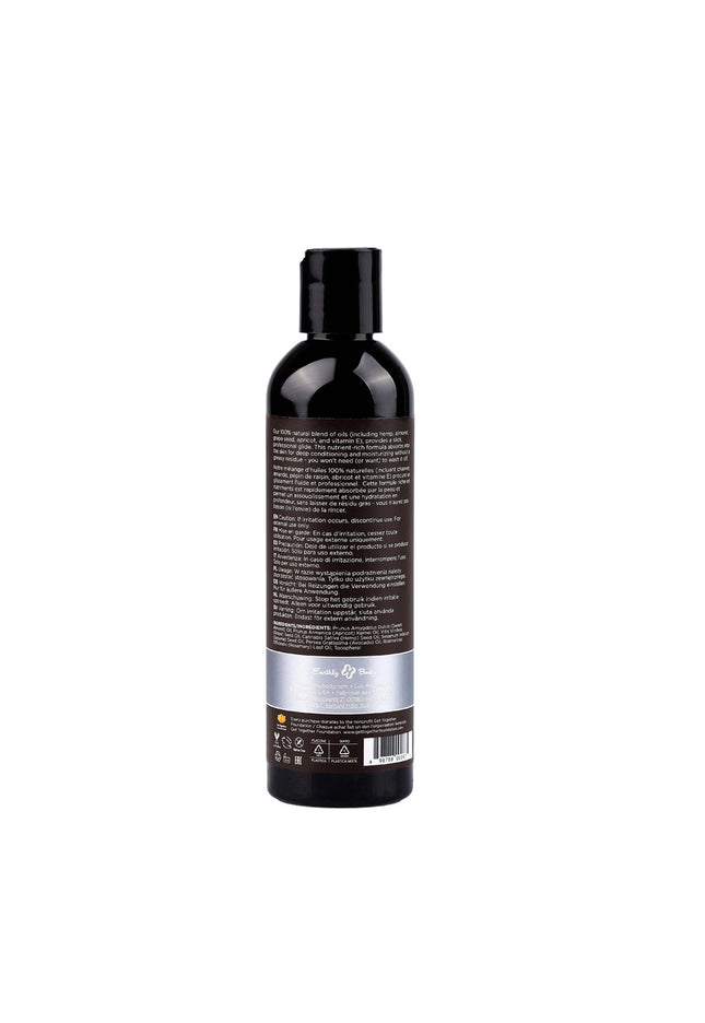 Hemp Seed Massage & Body Oil - Unscented - 237 ml Bottle