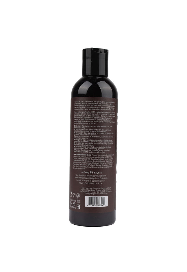 Hemp Seed Massage & Body Oil - Guavalava (Guava & Blackberry) Scented - 237 ml Bottle