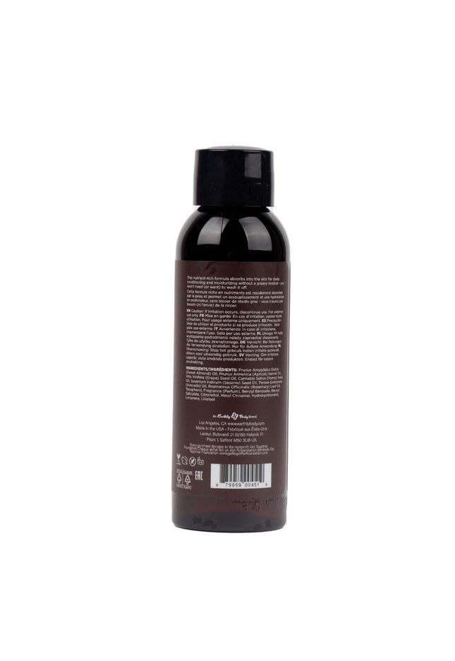 Hemp Seed Massage & Body Oil - Guavalava (Guava & Blackberry) Scented - 59 ml Bottle