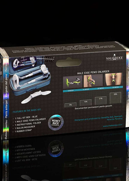 MaleEdge Basic Kit - Penis Enlarger Kit in Blue Case