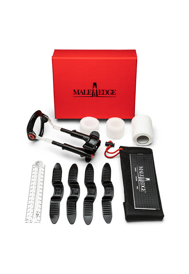 MaleEdge Pro Kit - Penis Enlarger Kit in Red Case