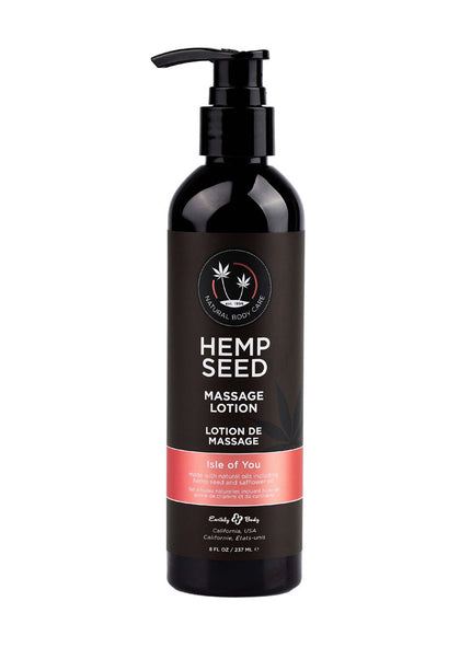 Hemp Seed Massage Lotion - Isle Of You (Coconut Water