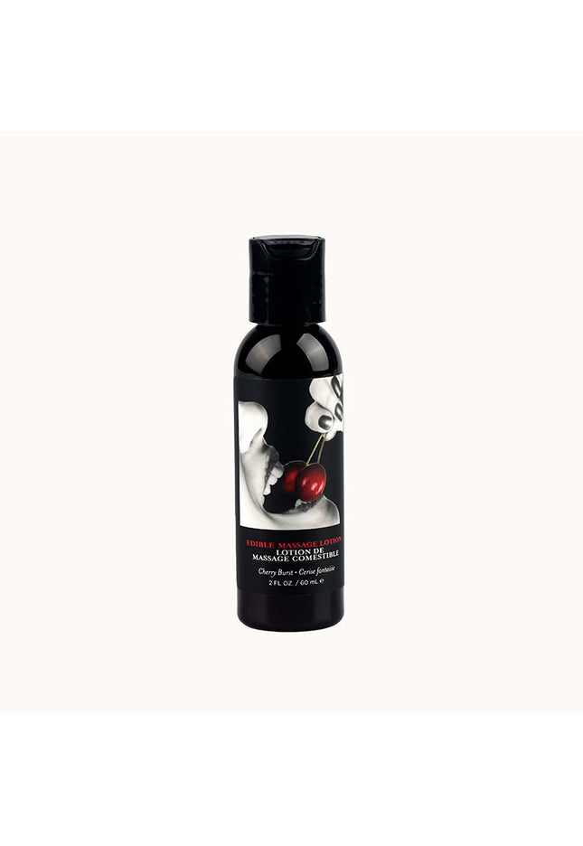 Edible Massage Lotion - Cherry - Cherry Flavoured Massage Lotion - 60 ml