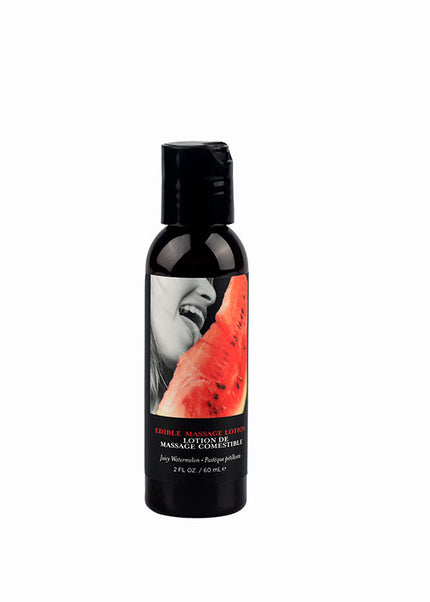 Edible Massage Lotion - Watermelon - Watermelon Flavoured Massage Lotion -  60 ml
