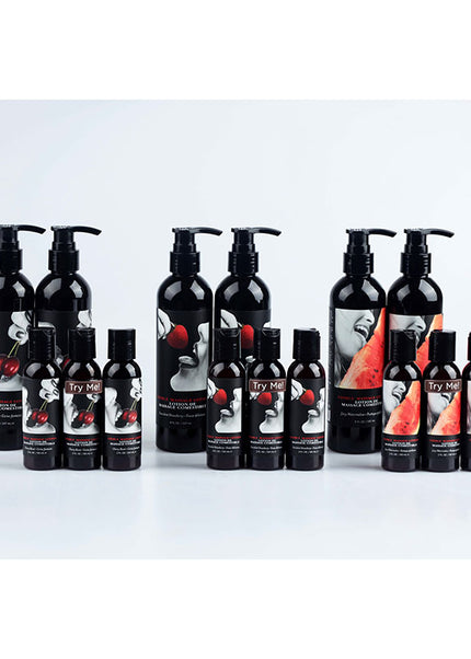 EB Edible Massage Lotion Prepack (Small) - Bulk Store Pack with Testers