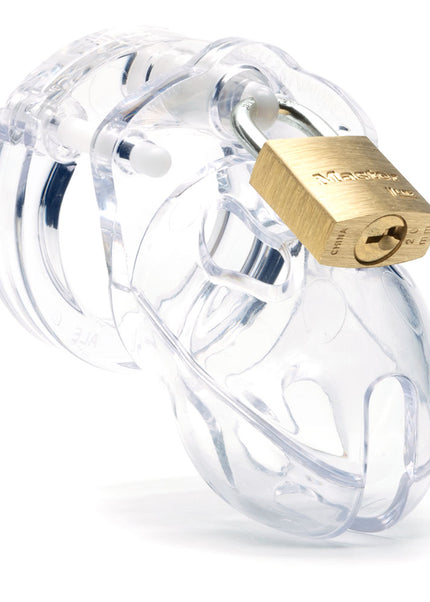 Mr. Stubb Chastity Cock Cage Kit - Clear - Clear 1.75 Inch Cock Cage Kit