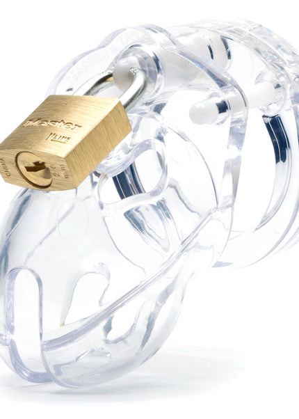 Mr. Stubb Chastity Cock Cage Kit - Clear - Clear 1.75 Inch Cock Cage Kit