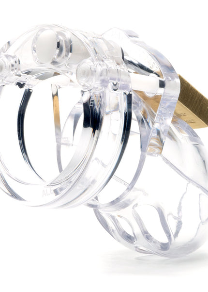 Mr. Stubb Chastity Cock Cage Kit - Clear - Clear 1.75 Inch Cock Cage Kit