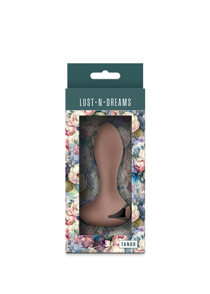 Lust-n-Dreams - Tango - Autumn - Beige 11.5 cm USB Rechargeable Vibrating Butt Plug