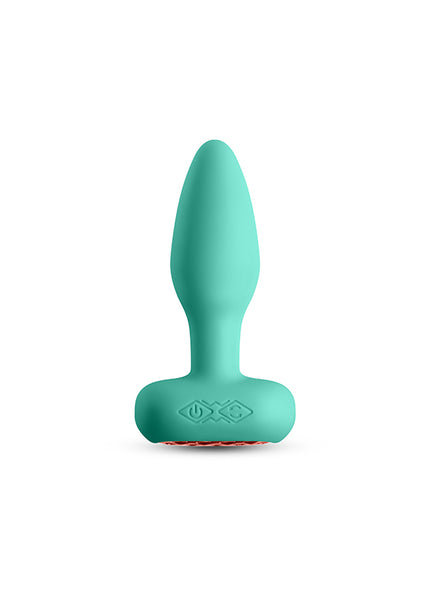 Techno - Prism - Teal 10.9 cm USB Rechargeable Butt Plug with App Control