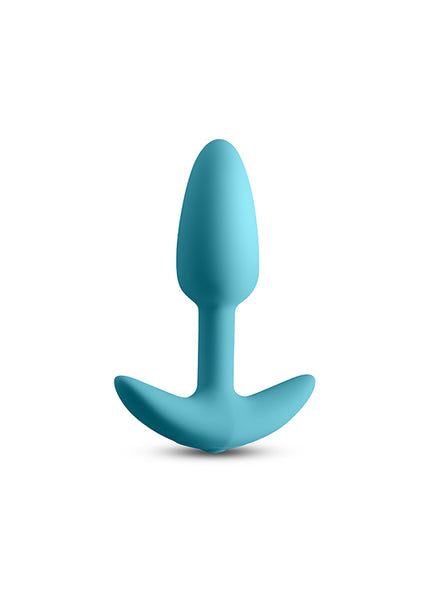 Techno - Trance - Blue 10.9 cm USB Rechargeable Butt Plug with App Control