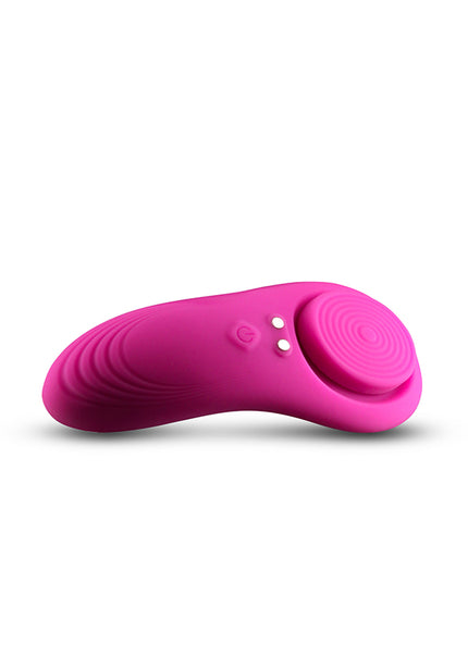 Techno - Lucy - Magenta - Magenta USB Rechargeable Panty Vibrator with App Control