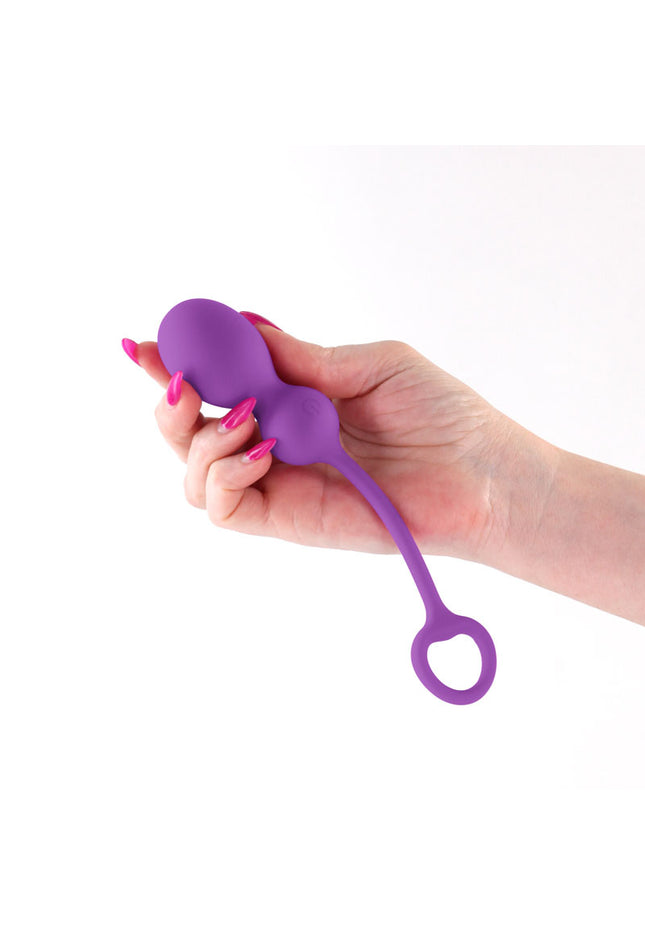 Techno - Bop - Purple USB Rechargeable Vibrating Kegel Exerciser with App Contol